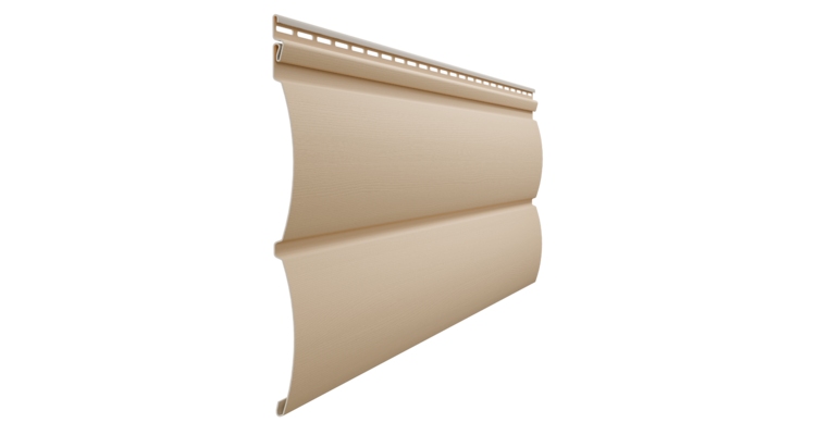 Сайдинг Premium, Блок-Хаус, крем-брюле