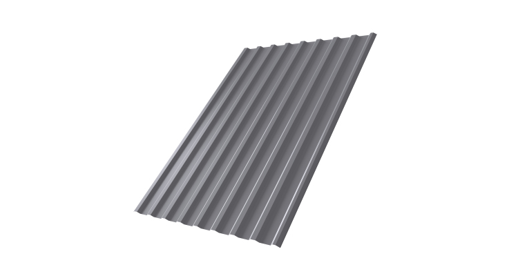 Профнастил С20 R 0,4 PE RAL 7004 сигнальный серый