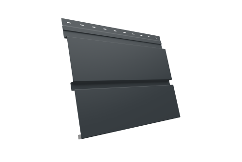 Квадро брус 0.5 Satin с пленкой RAL 7016 антрацитово-серый