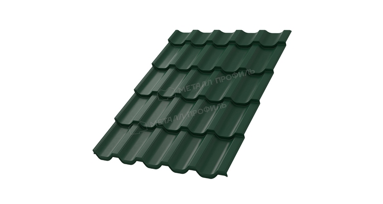 Металлочерепица МП Трамонтана-M NormanMP (ПЭ-01-6005-0.5)