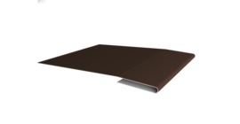 Планка начальная 0,5 Satin Matt RAL 8017 шоколад (2м)