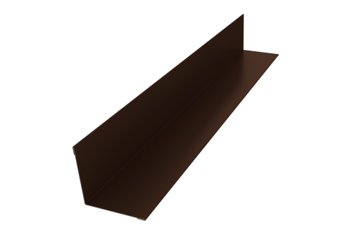 Угол внутренний 30х30 0,5 Satin Matt RAL 8017 шоколад (2м)