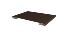 Планка стыковочная 0,45 Drap RAL 8017 шоколад (2м)