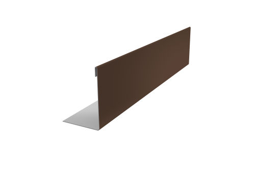 Нащельник 150 Texas 25х35 0,7 PE RAL 8017 шоколад (L2,0)