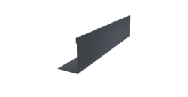 Нащельник 150 Texas 25х35 0,45 Drap-double TX RAL 7024 мокрый асфальт (L1,5)