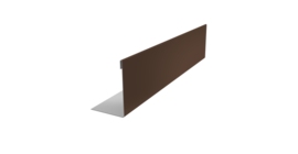 Нащельник 150 Texas 25х35 0,5 PurPro RAL 8017 шоколад (L1,5)