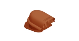 Вентиль кровельный Krovent KTV-Cascade красно-коричневый