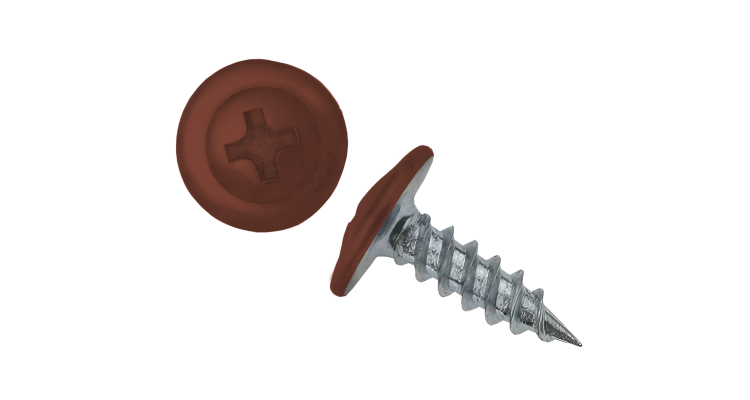 Саморез ПШ 4,2х16 (1000шт) шлиц PH2 RAL 8004