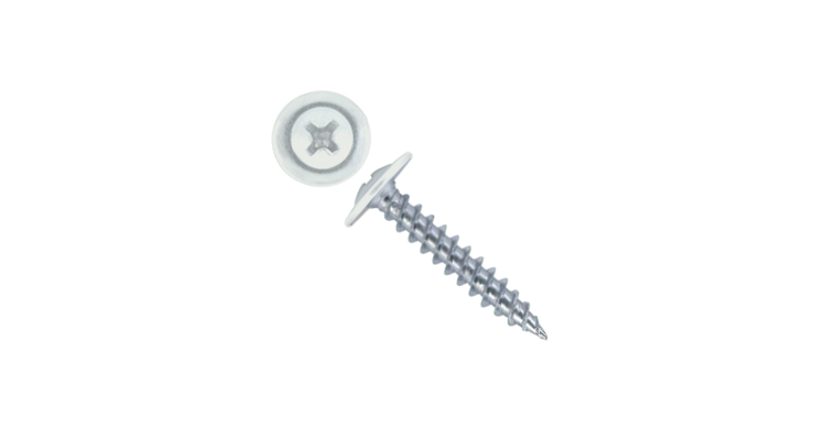 Саморез ПШ 4,2х19 (1000шт) шлиц PH2 RAL 9003